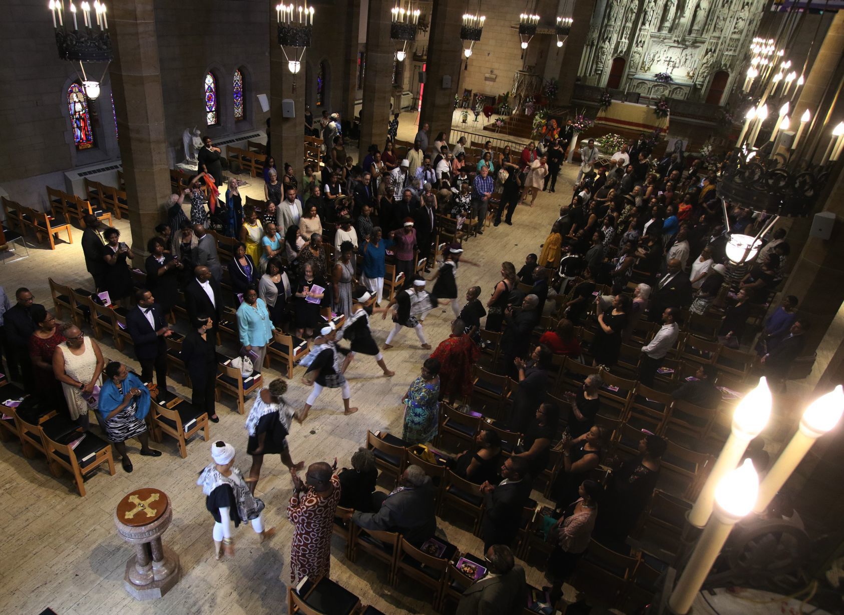 Funeral for St. Louis poet laureate Shirley Bradley LeFlore